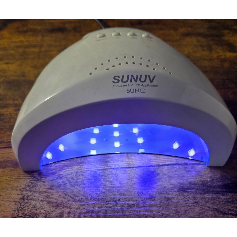 SUNUV SUN1 48W UV LED Nail Lamp Gel Polish Light Professional Dryer
